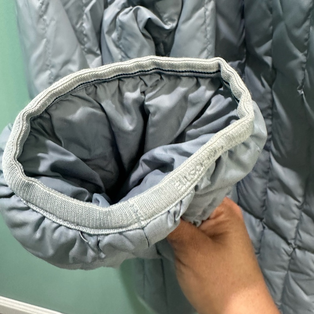 Lacoste Light Gray Puffer Jacket - image 8